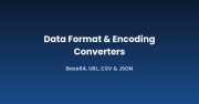 Data Format & Encoding Converters: Base64, URL, CSV & JSON