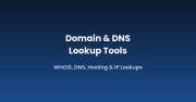 Domain & DNS Lookup Tools: WHOIS, Hosting & IP Checkers