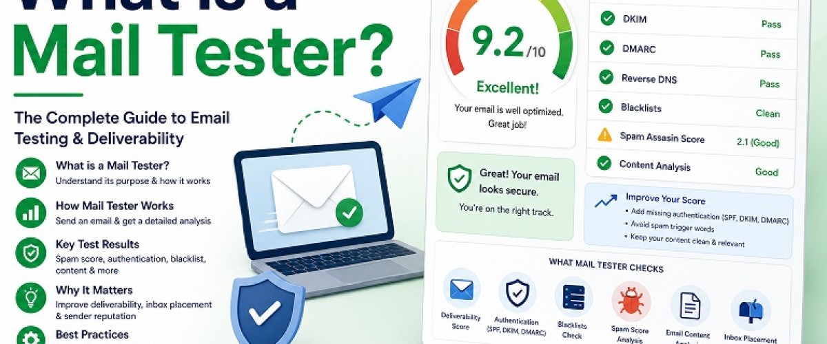 What Is a Mail Tester? Free Email Spam Score Checker